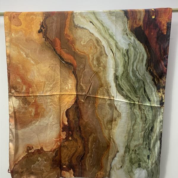 Vela style Aurora Stone Marble Hijab Silk Feeling